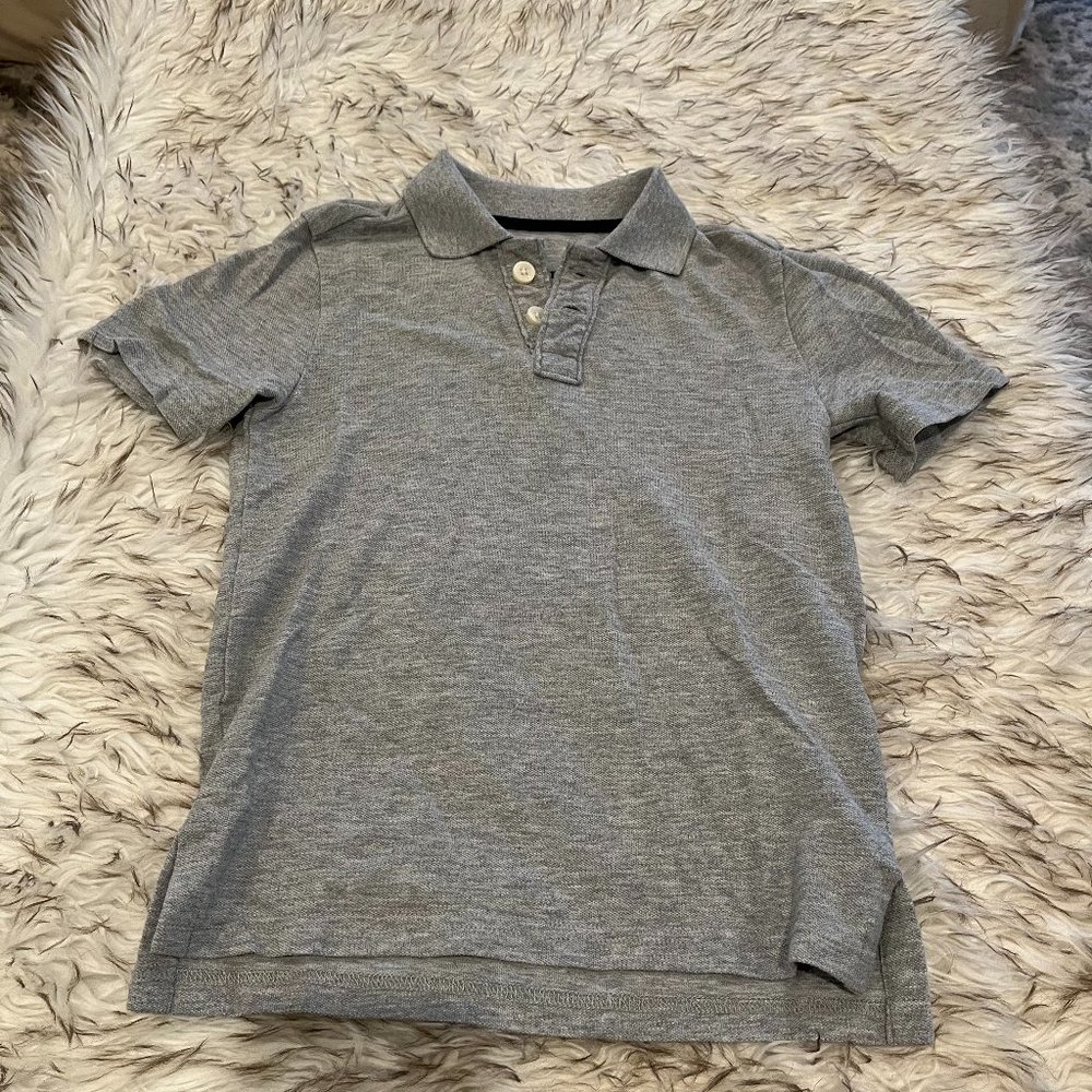 Abercrombie Kids - Gray Polo - Boys 5/6